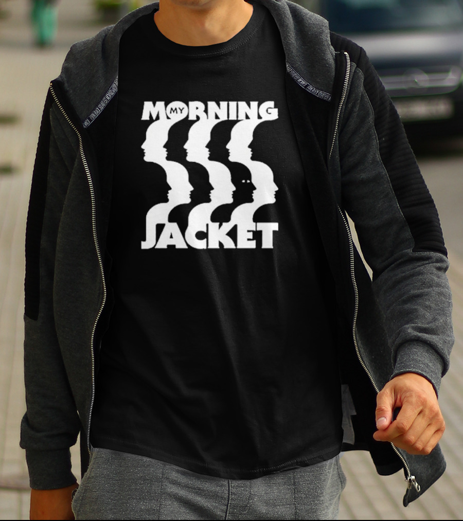 My Morning Jacket Band Faces Album T-Shirt