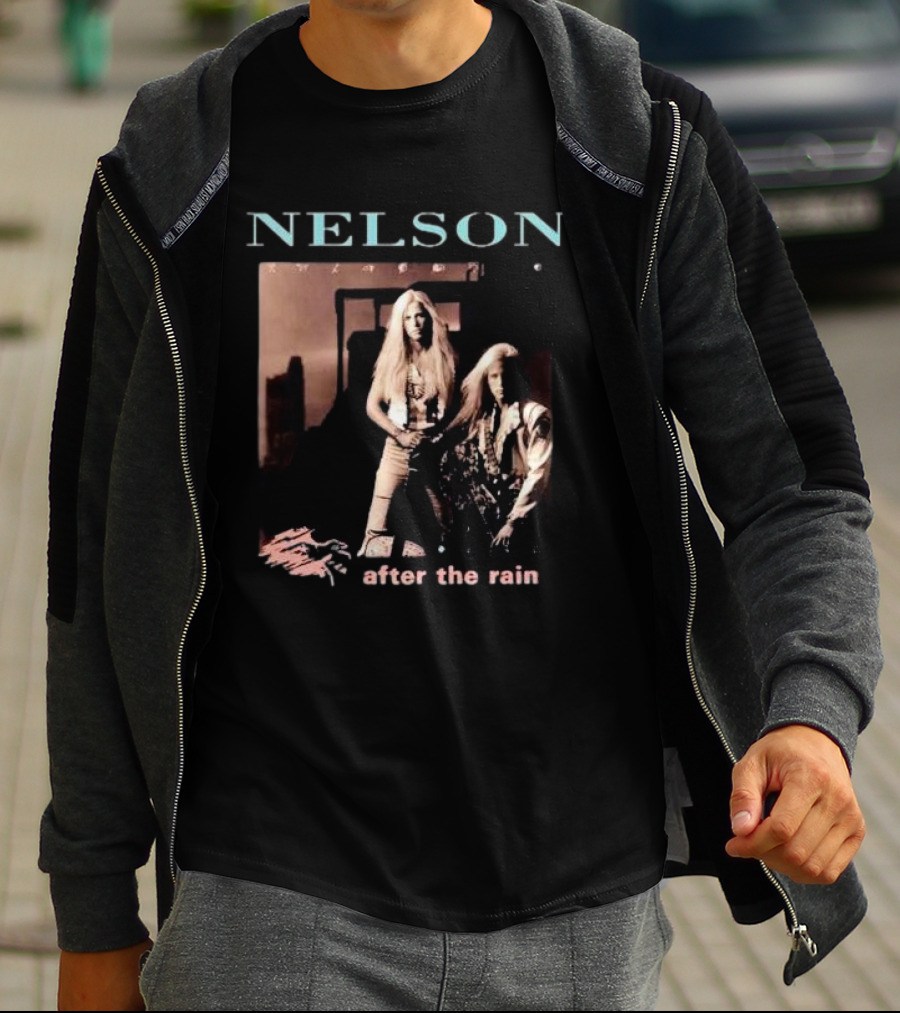 NELSON After The Rain Album Cover 90s Rock Band T-Shirt