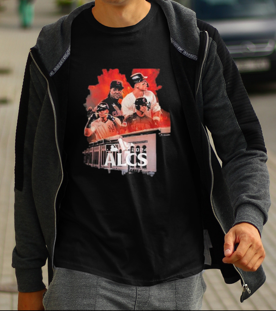 New York Yankees Cleveland Guardians ALCS T-Shirt