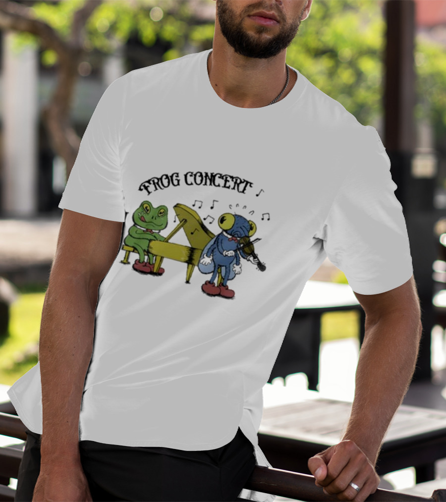 Frog Concert Cartoon Phantom Lure Fun Times T-Shirt