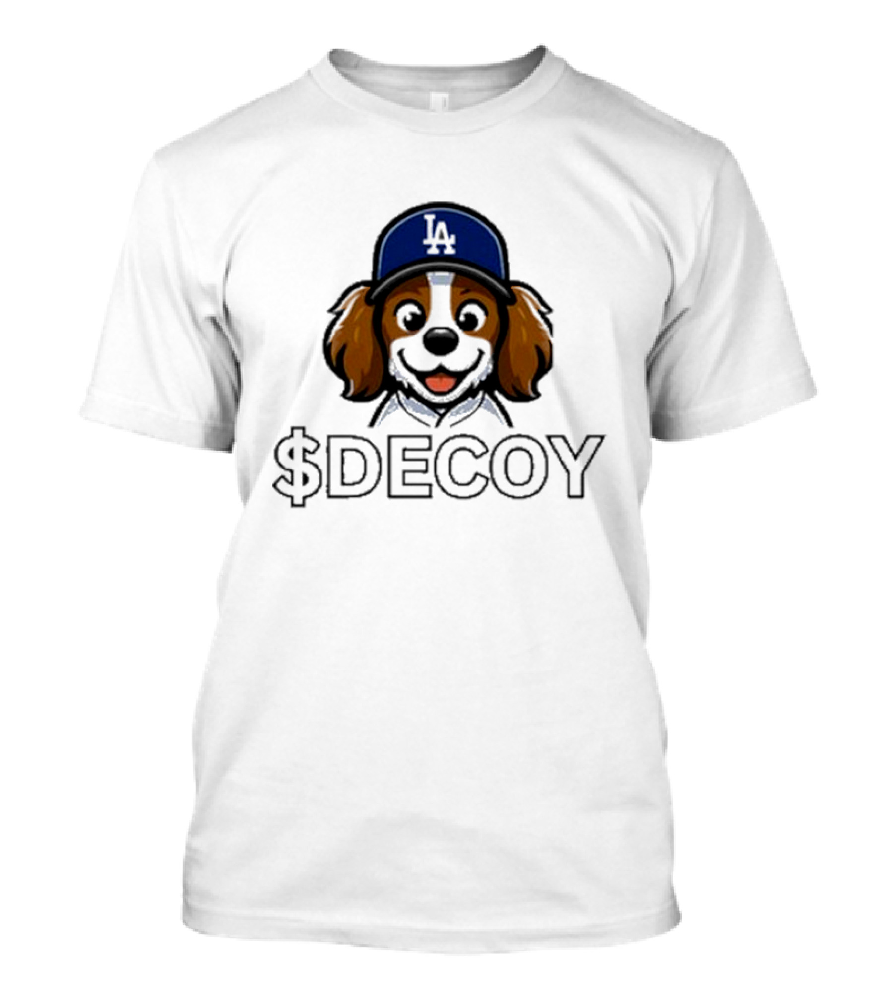 Shohei Ohtani LA Cap Dog $Decoy T-Shirt