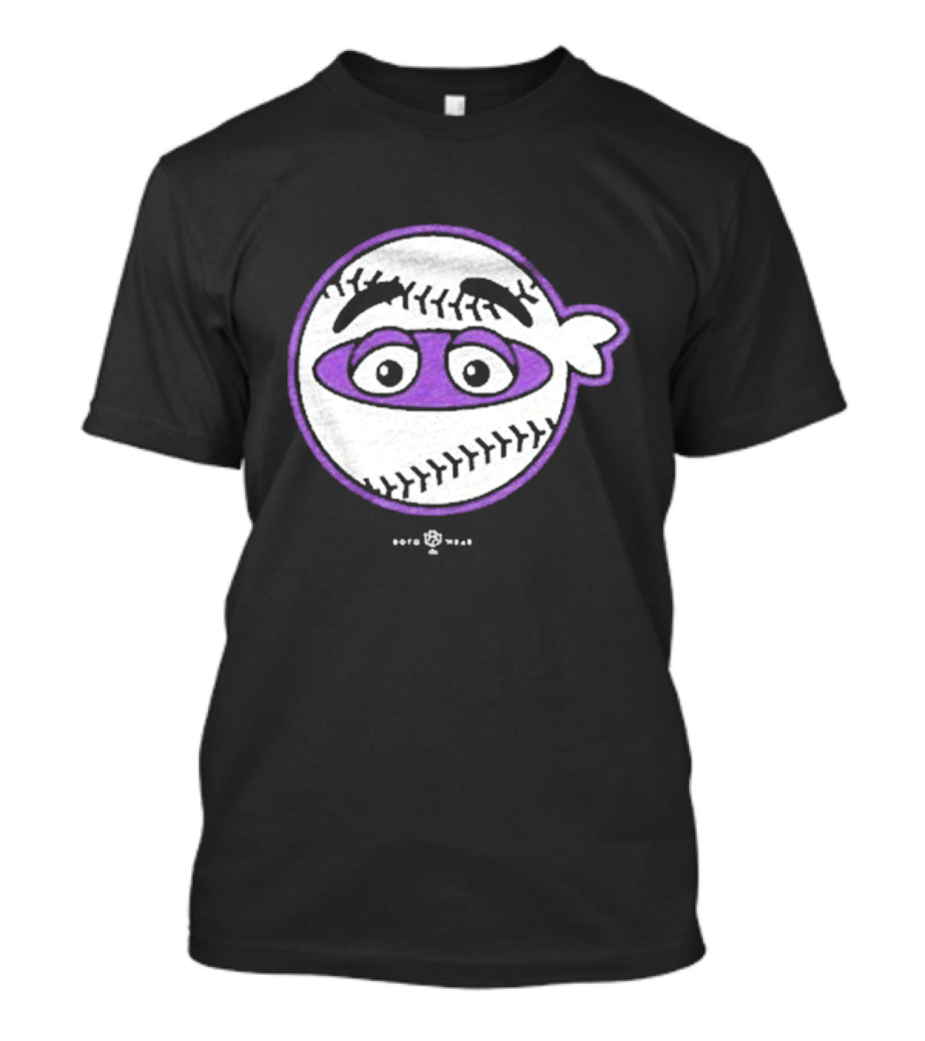 Pitching Ninja Baseball Emoji By Soto Wear T-Shirt