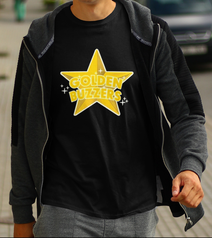 Scott Cramer The Cramer Games Golden Buzzers Star T-Shirt