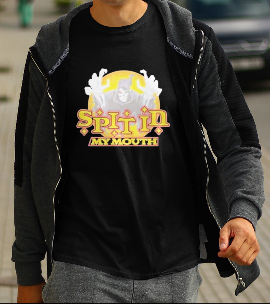 SPIT IN MY MOUTH Villain T-Shirt