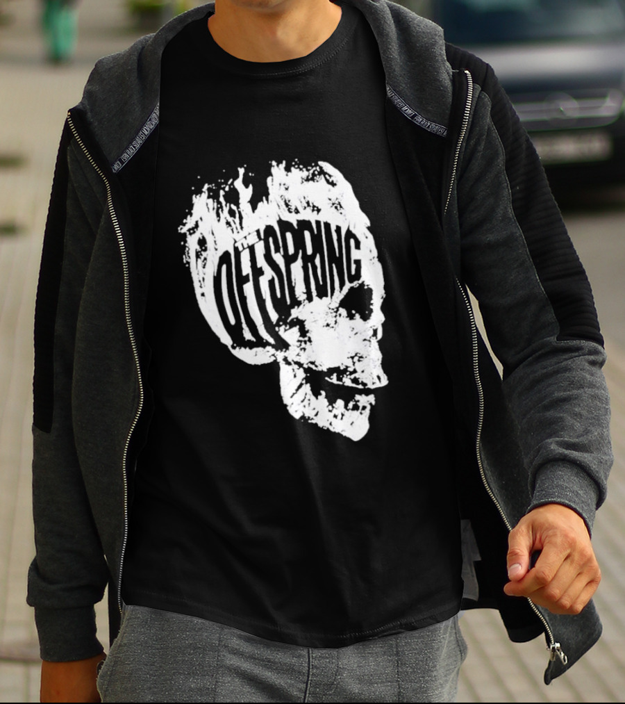 Offspring Flaming Skull T-Shirt