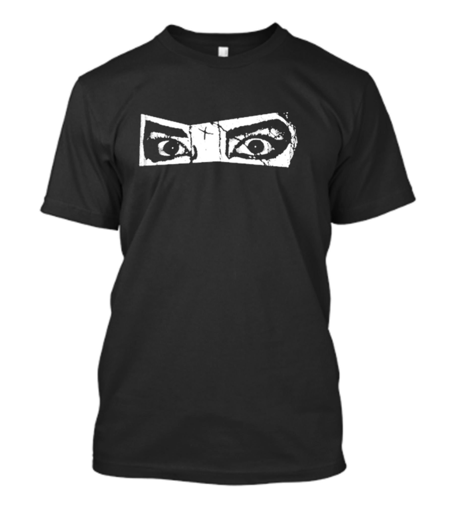 Vowws Eyes Black And White Dramatic Expression T-Shirt