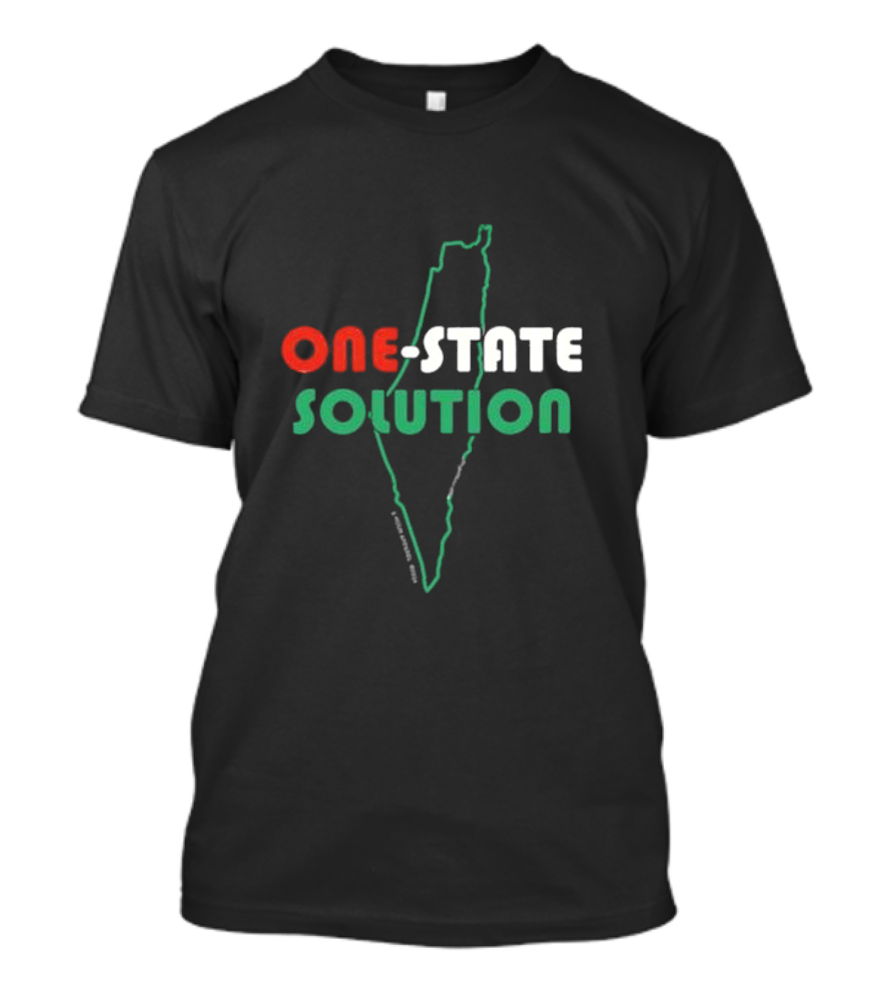 One State Solution Map T-Shirt