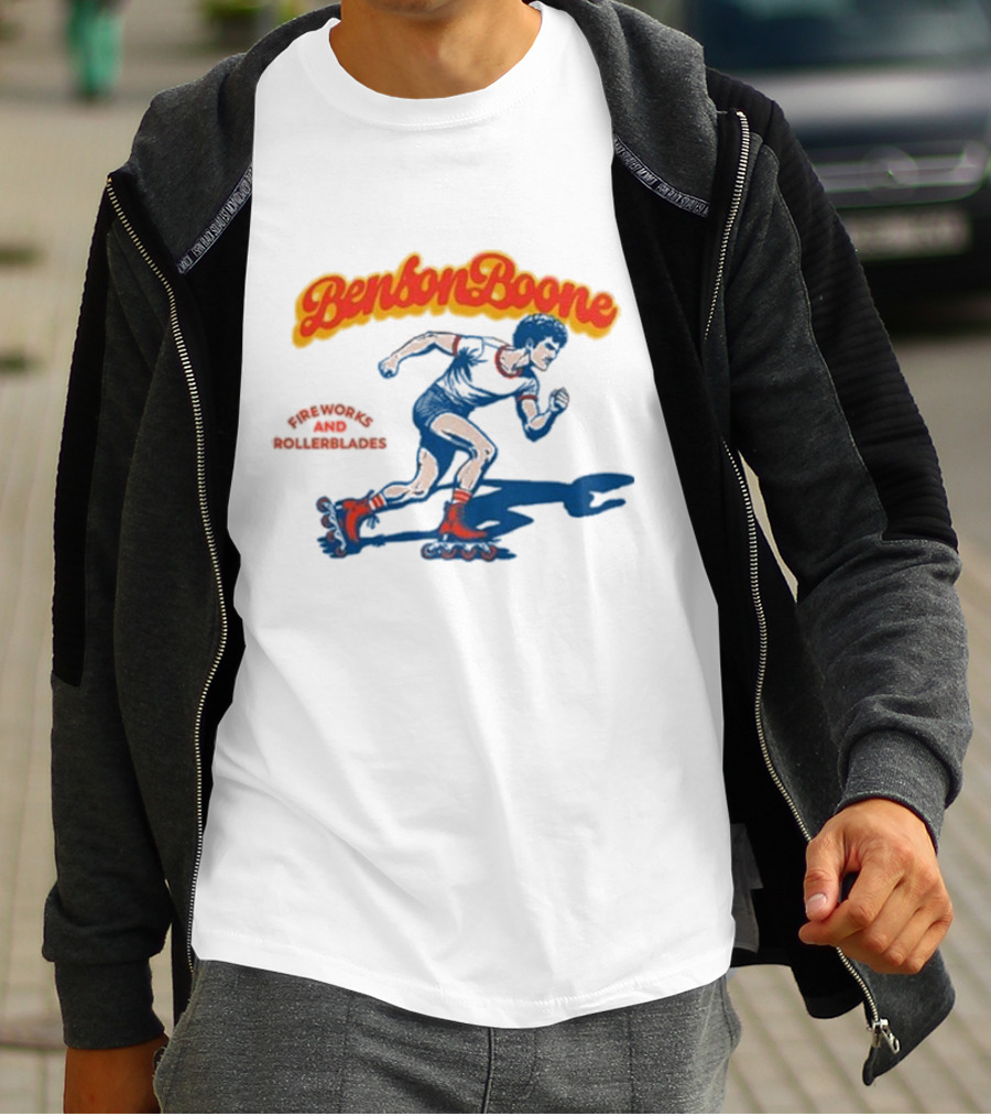 Benson Boone Fireworks And Rollerblades Benny T-Shirt