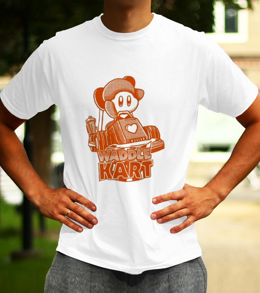 DevDogg Waddle Kart Dee Heart Racing Adventure T-Shirt