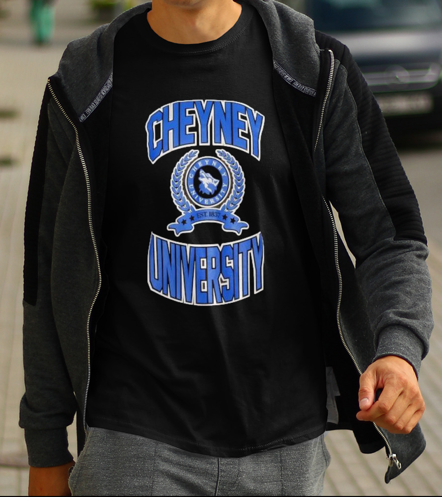 Cheyney University Vintage Campus Remix Est 1837 T-Shirt