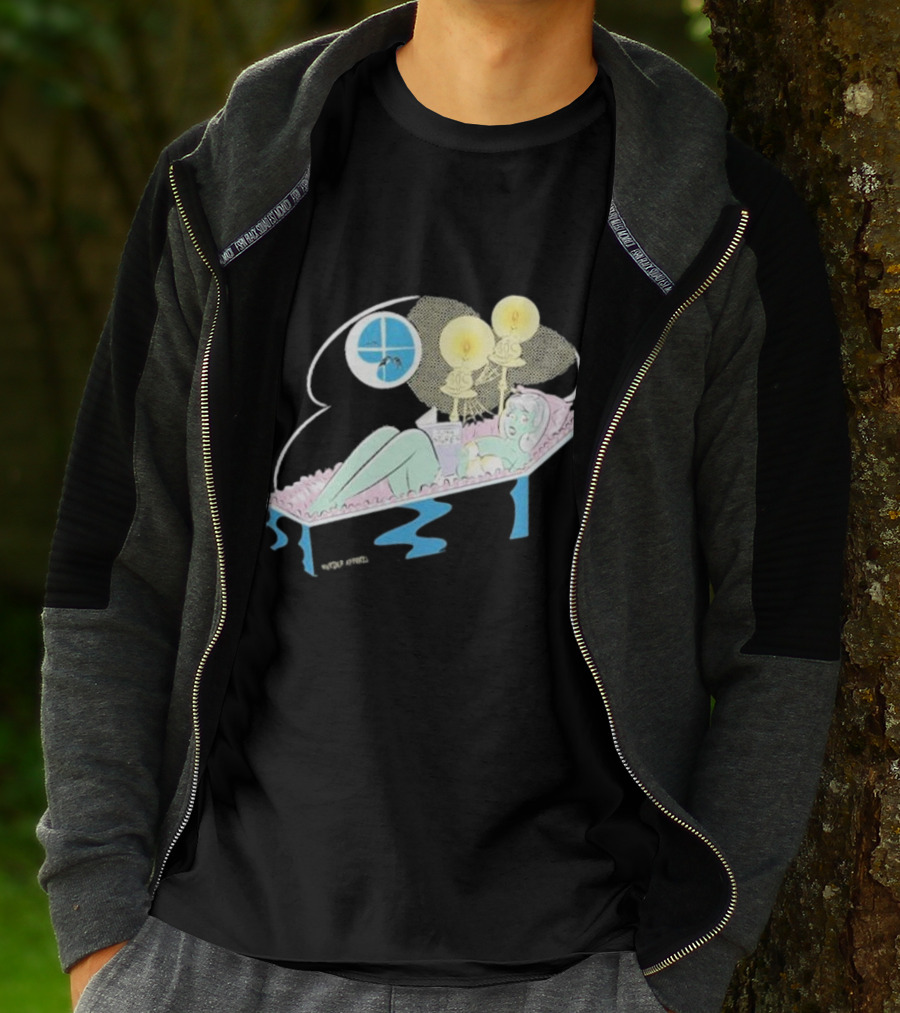 Real Monsters Lying In The Grave Creepy Artwork By Stacy Eyles T-Shirt