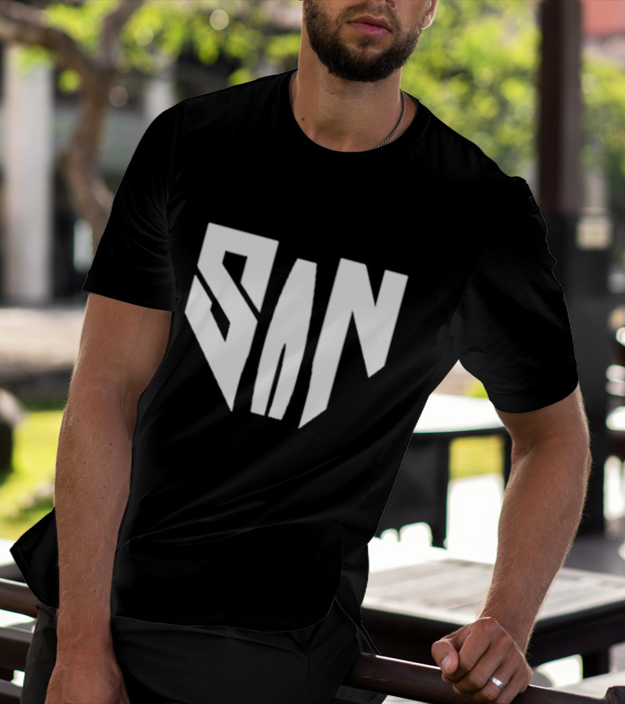 Tyler Tamboline Sin Logo בחולצה T-Shirt