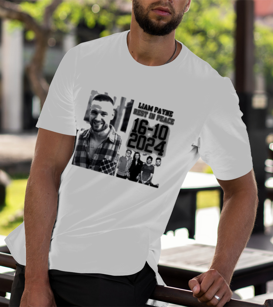Liam Payne Rest In Peace 16-10 T-Shirt