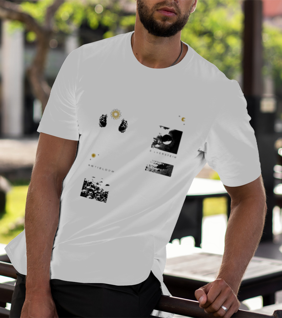 Silverstein Ghost Hands Moon Bloom T-Shirt