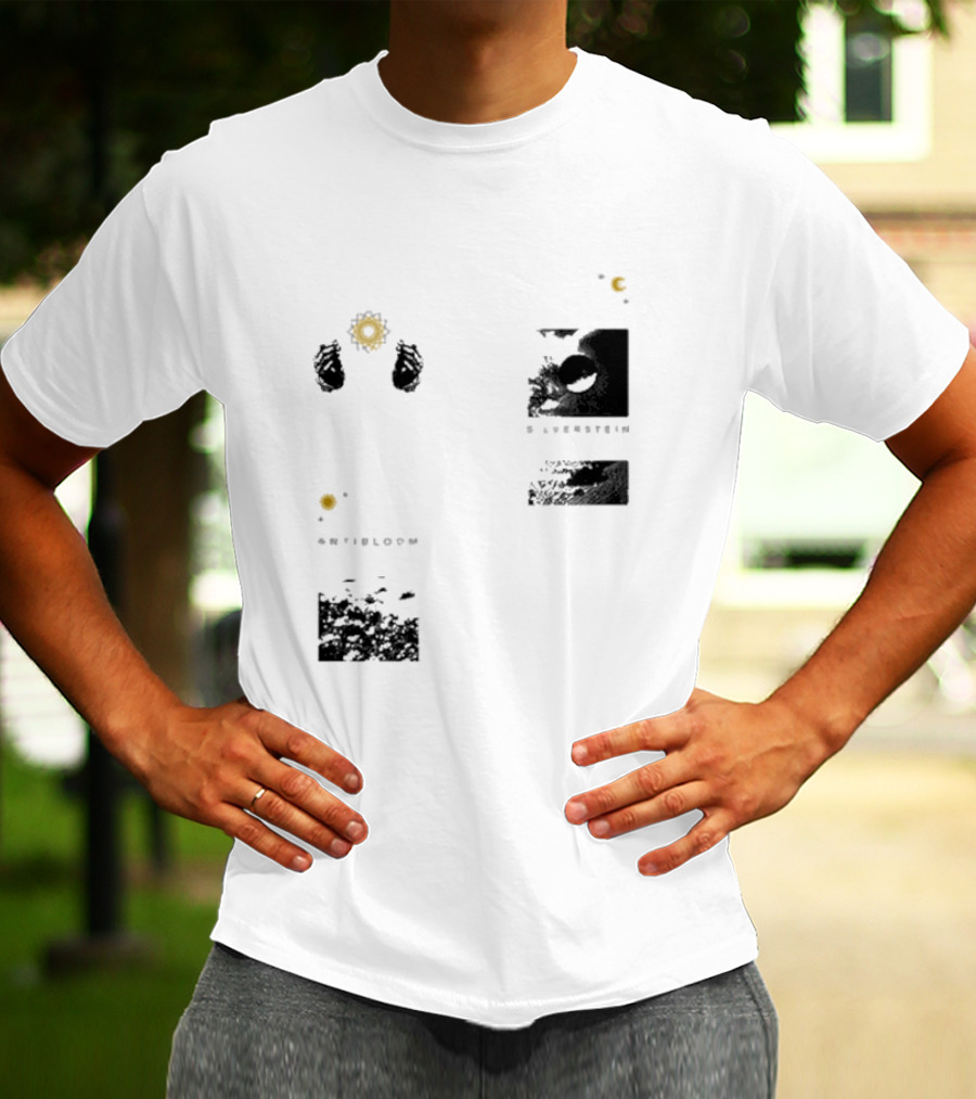 Silverstein Ghost Hands Moon Bloom T-Shirt