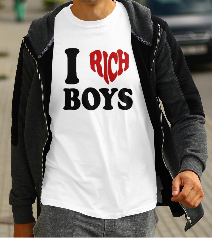 Flippa I Love Rich Boys T-Shirt