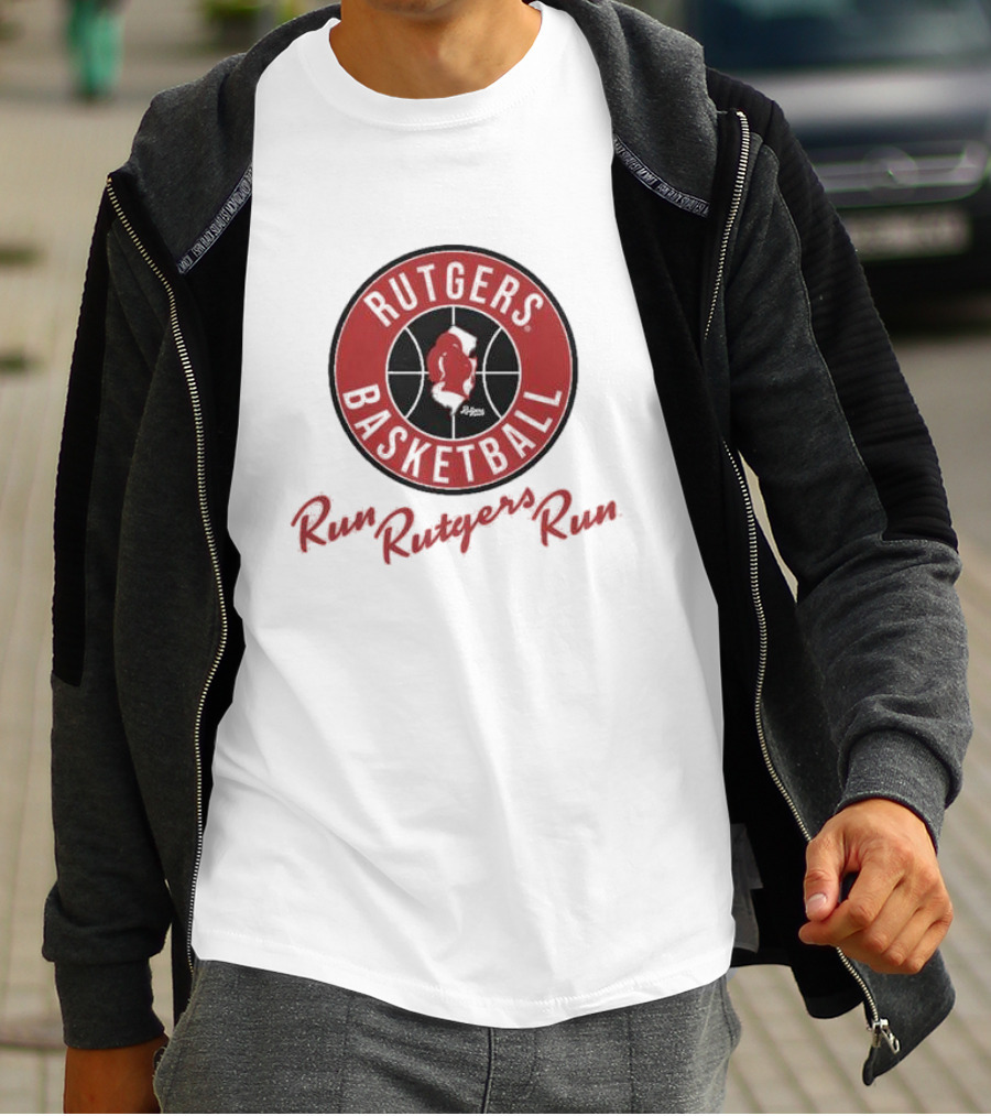 Rutgers Basketball Run Rutgers Run Rutgers T-Shirt