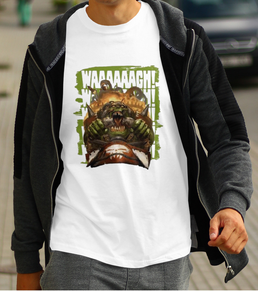 Waaagh Orks Speed Freaks Waaagh Ork Driving Symbolism T-Shirt