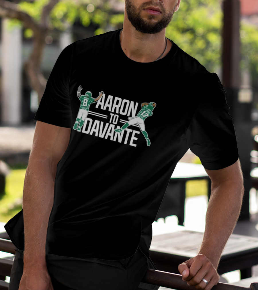 New York Jets Aaron To Davante Rodgers Adams T-Shirt