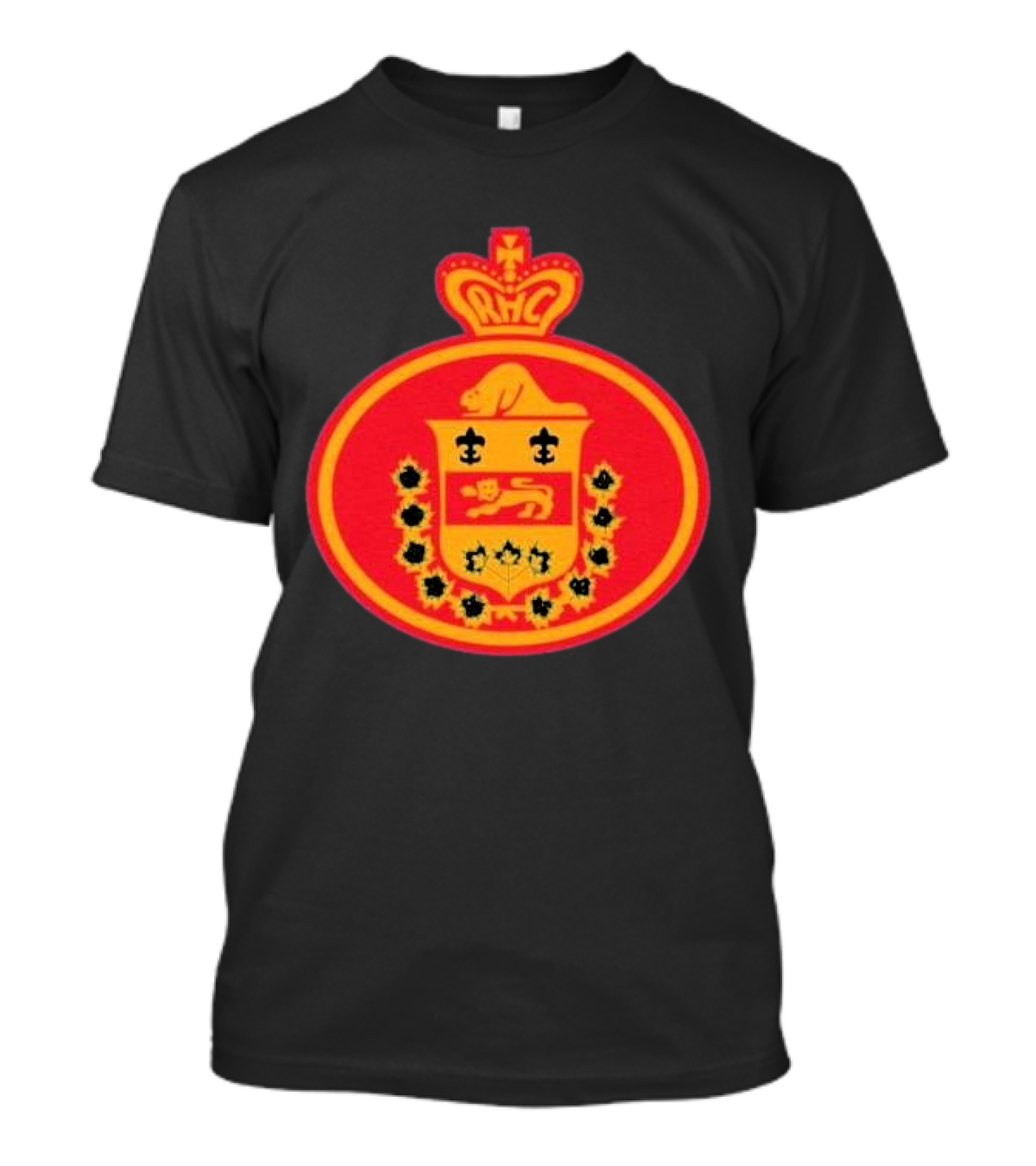 Montreal Royals Vintage Ice Hockey Logo With Historic Crest And Crown Emblem T-Shirt