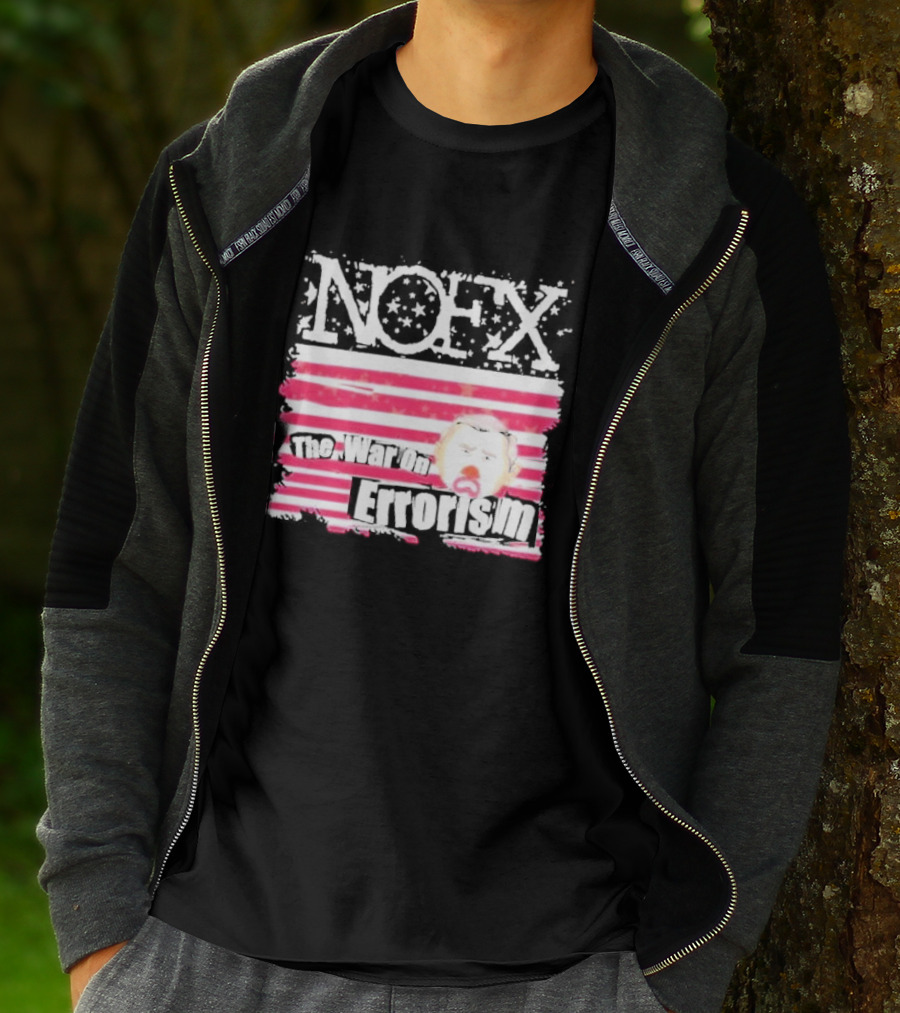 NOFX The War On Errorism Flag T-Shirt