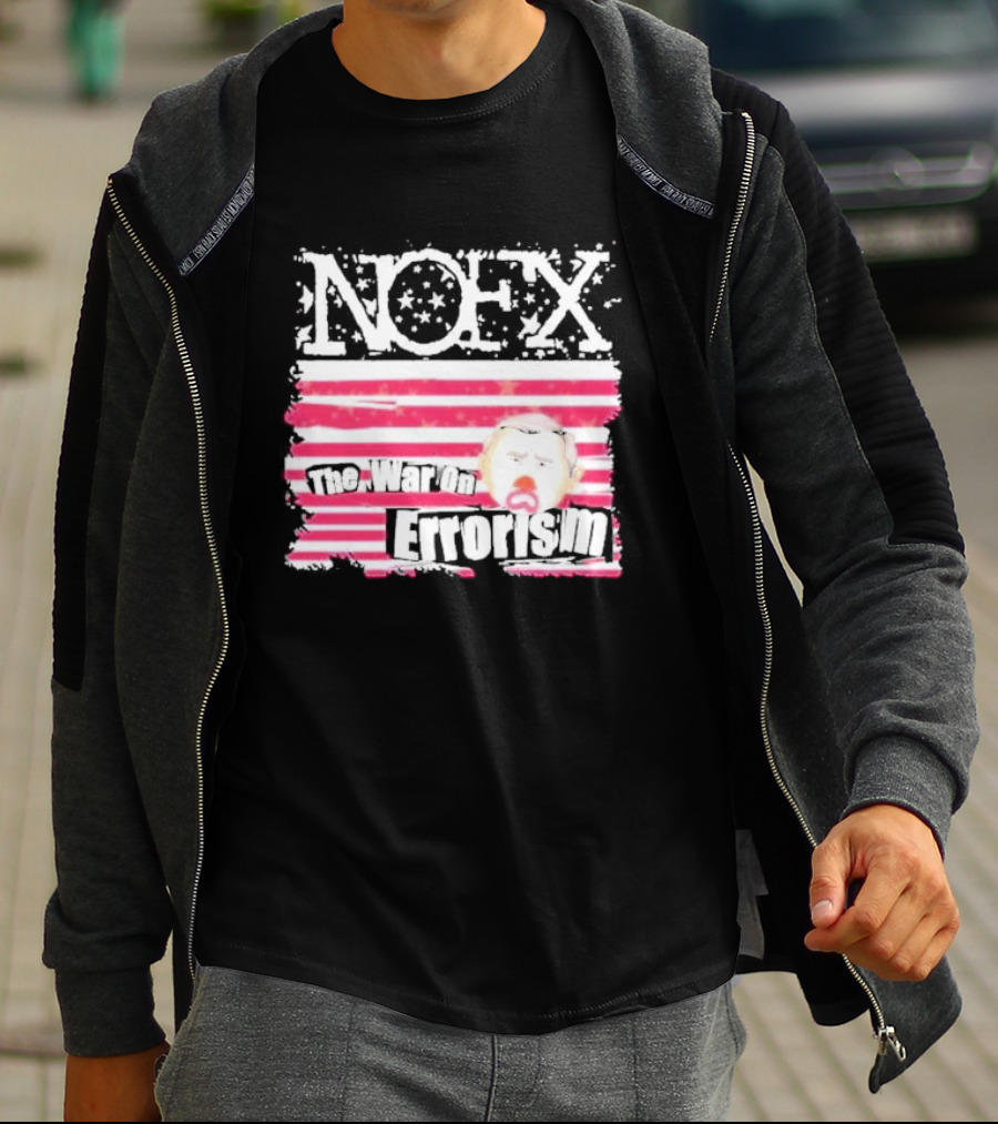 NOFX The War On Errorism Flag T-Shirt