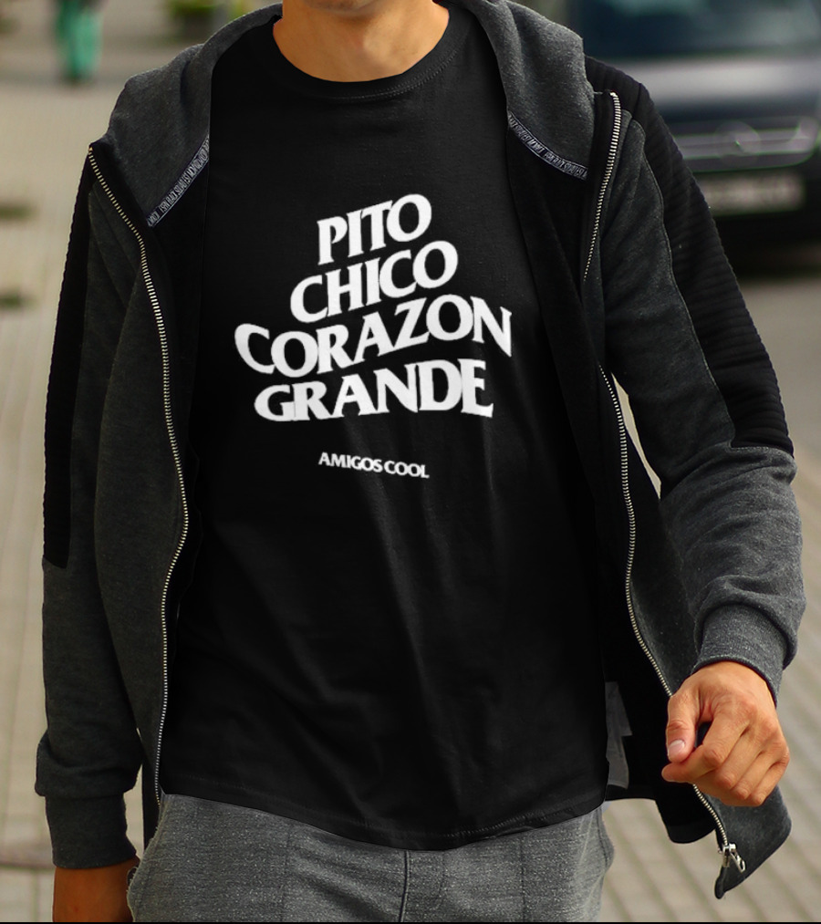 Pito Chico Corazon Grande Amigos Cool T-Shirt
