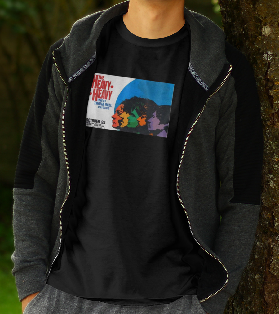 The Heavy Heavy Live At Thalia Hall Chicago October 25 T-Shirt