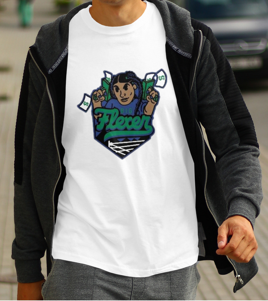 Alexis Littlefoot Big Flexer Forever A Legend T-Shirt