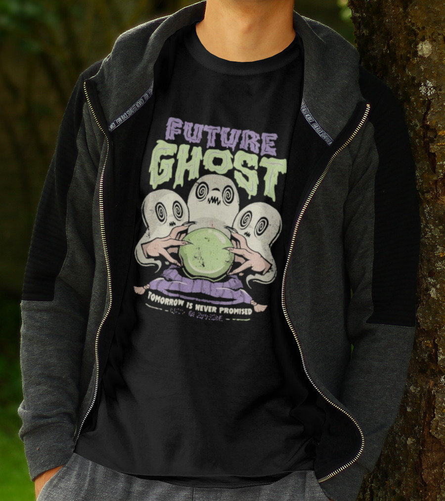 Future Ghost Tomorrow Is Never Promised Crystal Ball Demon T-Shirt