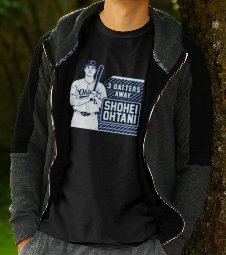 Shohei Ohtani 3 Batters Away Tracker T-Shirt