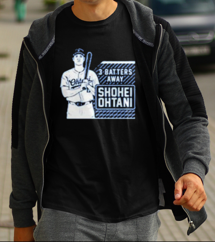 Shohei Ohtani 3 Batters Away Tracker T-Shirt