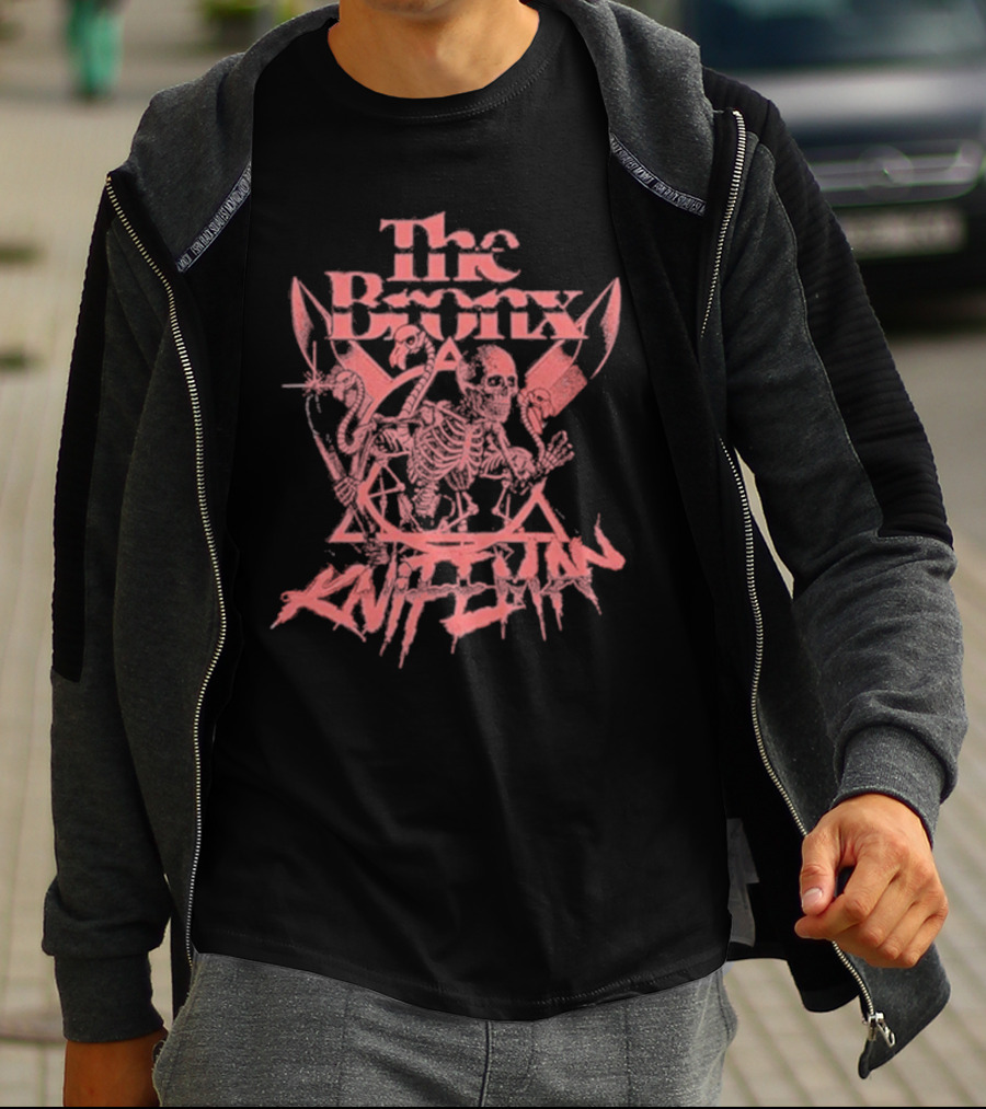The Bronx Knifeman Skeleton T-Shirt