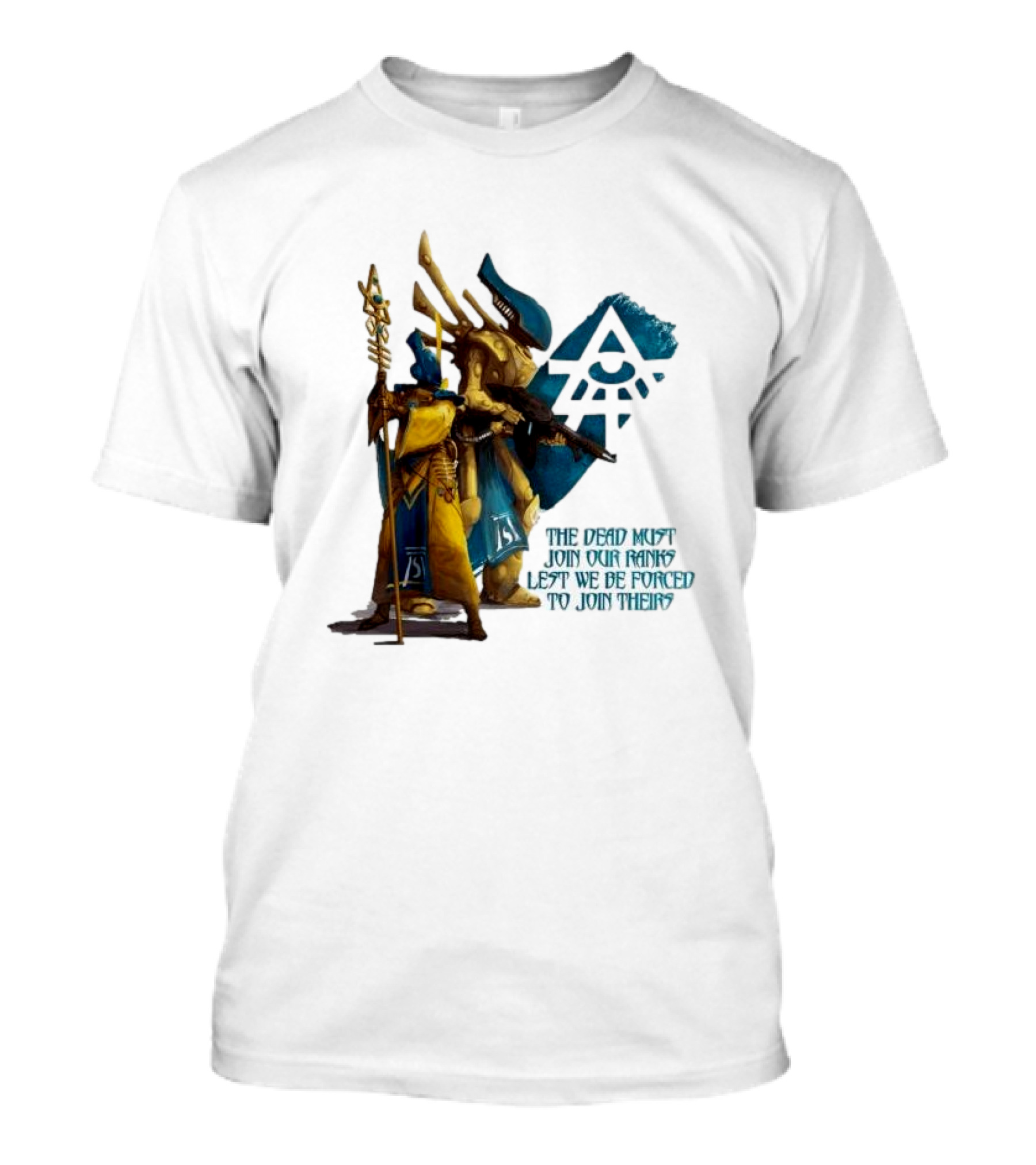 Craftworld Iyanden The Dead Must Join Our Ranks Eldar Guardians Symbolic T-Shirt