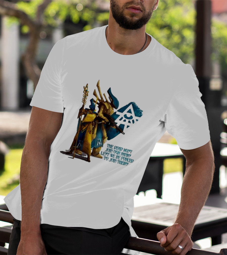 Craftworld Iyanden The Dead Must Join Our Ranks Eldar Guardians Symbolic T-Shirt