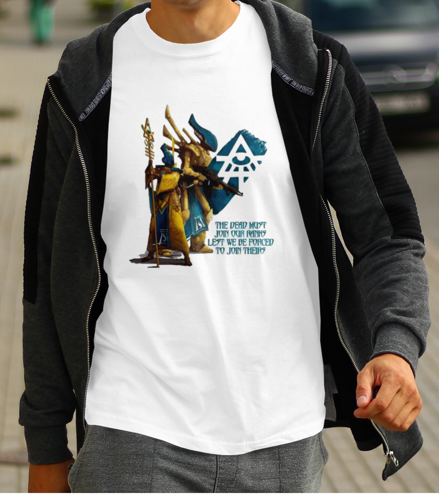 Craftworld Iyanden The Dead Must Join Our Ranks Eldar Guardians Symbolic T-Shirt