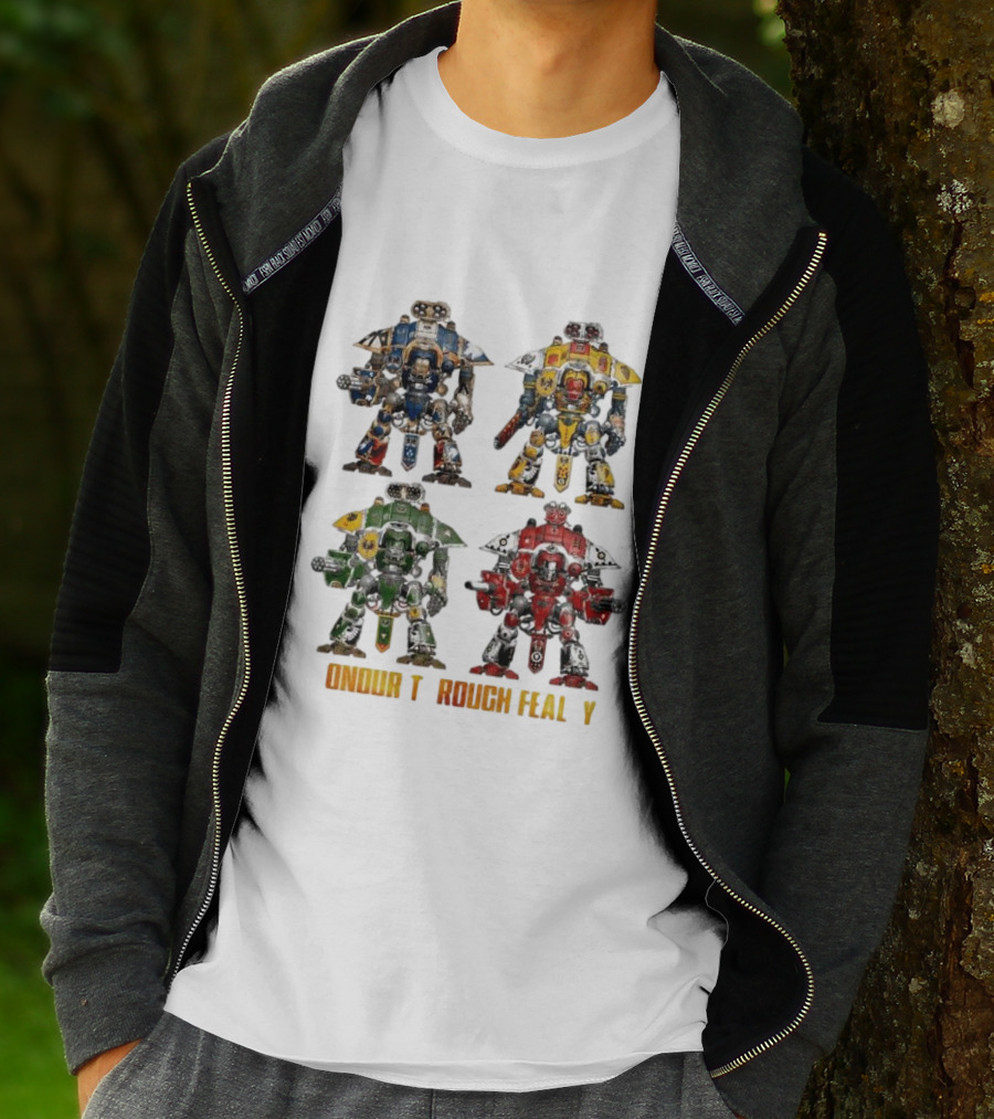 Imperial Knights Honour Through Fealty Warriors T-Shirt