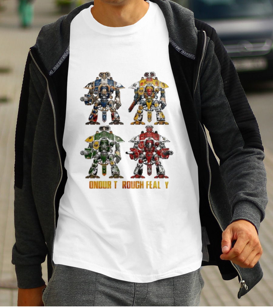 Imperial Knights Honour Through Fealty Warriors T-Shirt