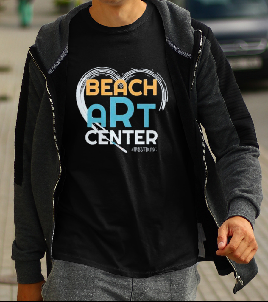 Beach Art Center IRB Strong Hurricane Rebuild T-Shirt
