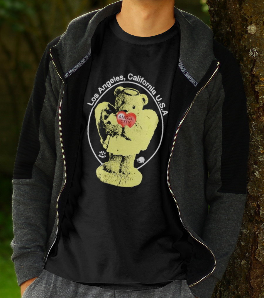 Born X Raised Angel City Los Angeles California USA T-Shirt