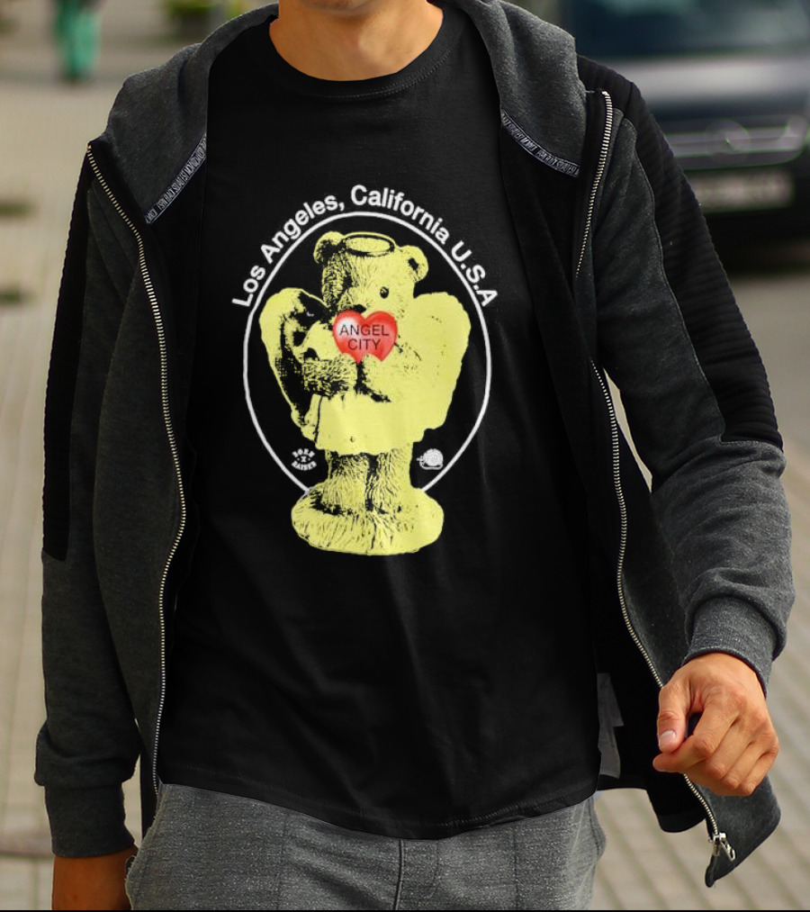 Born X Raised Angel City Los Angeles California USA T-Shirt