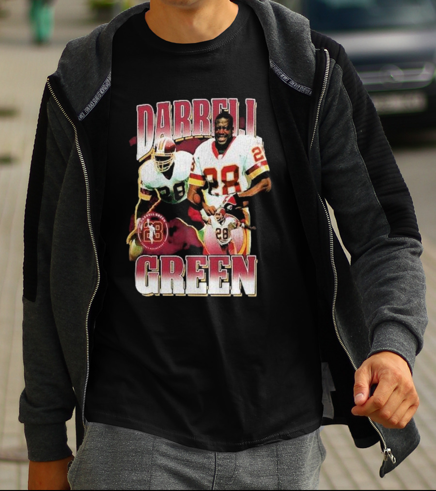 Darrell Green 28 Washington Commanders Mitchell And Ness Player T-Shirt