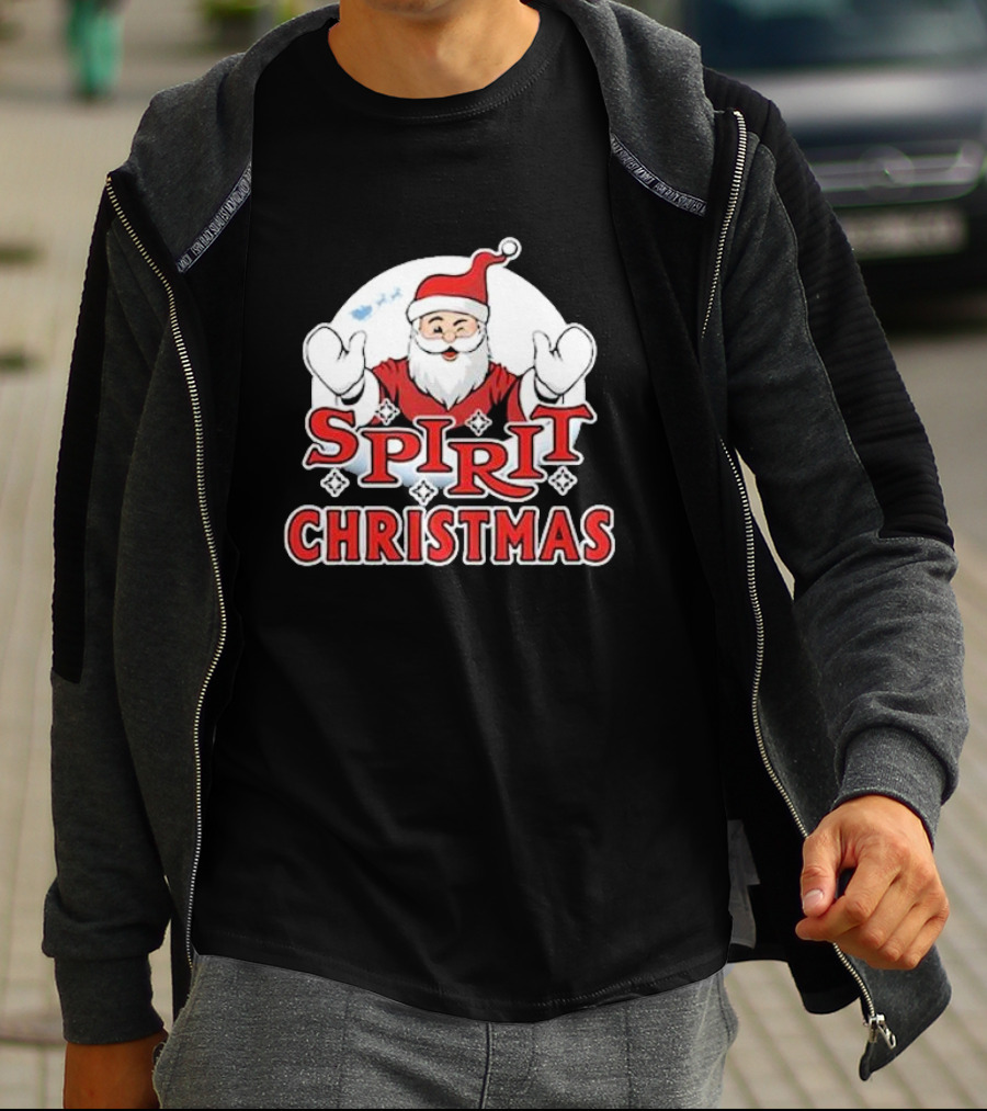 Santa Spirit Christmas T-Shirt