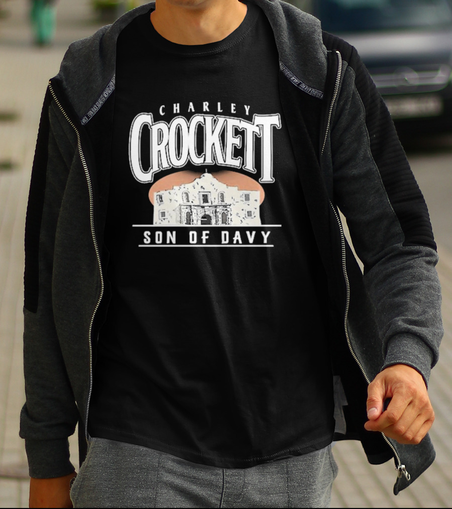 Charley Crockett Son Of Davy Alamo Building T-Shirt