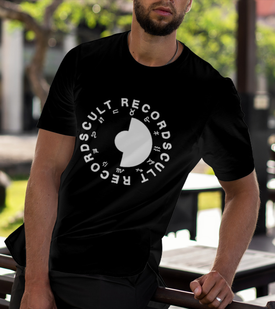 CULT RECORDS UNIF BELIEVING ASTROLOGY SYMBOLS CIRCLE T-Shirt