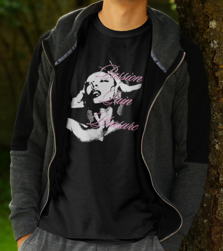 Passion Pain Pleasure Jade Sensual Expression T-Shirt