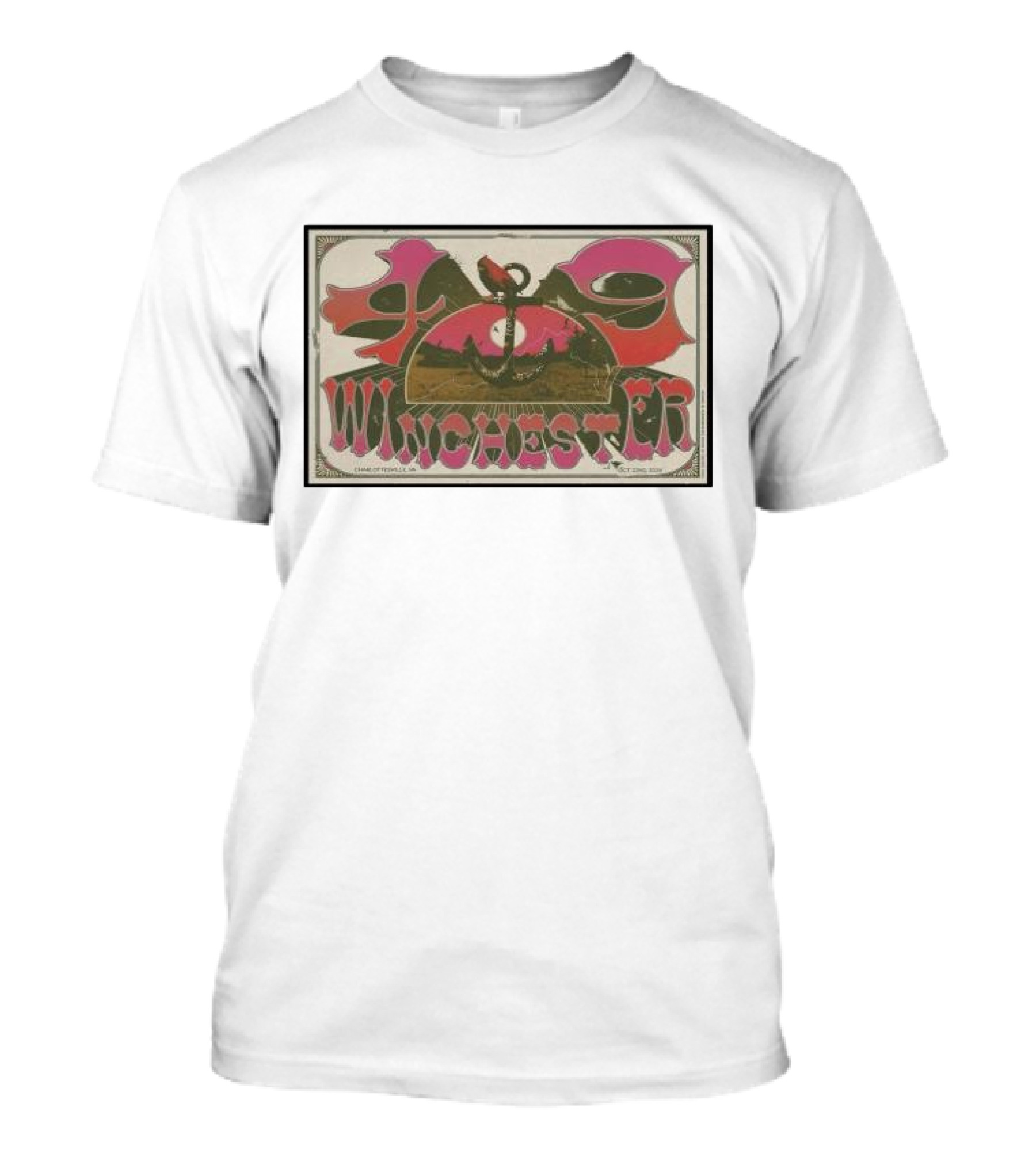 49 Winchester Jefferson Theater Charlottesville VA Oct 22 T-Shirt