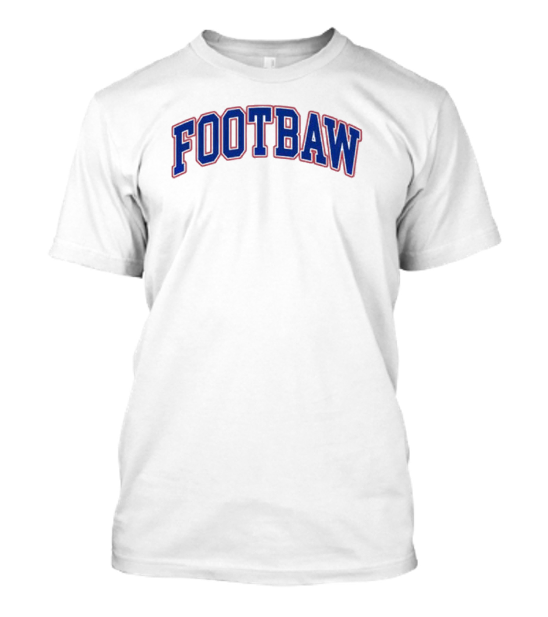 Footbaw Retro Sports Style Crewneck T-Shirt