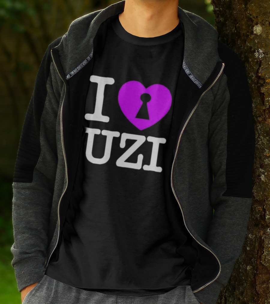 Eternal Atake 2 I Lock Heart Uzi I Love Uzi T-Shirt