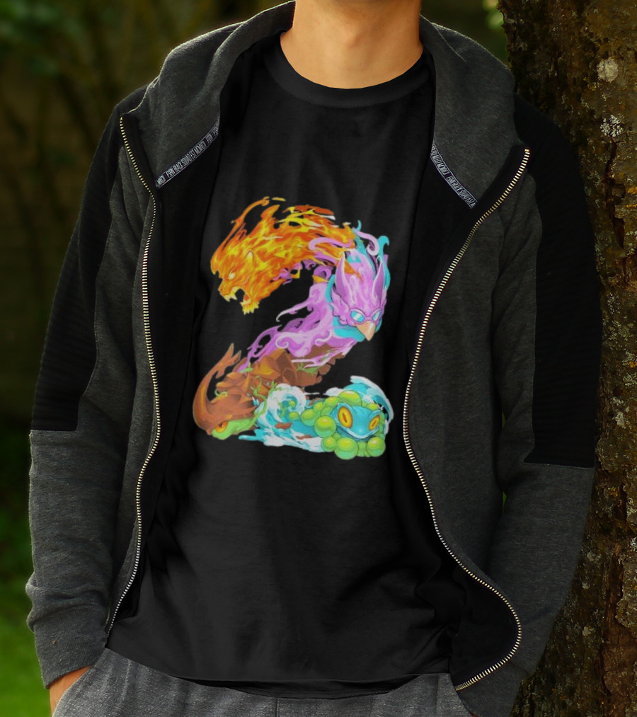 Rivals Of Aether 2 Elemental Creatures Number T-Shirt